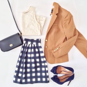 🆕Listing! J. Crew School Boy camel blazer